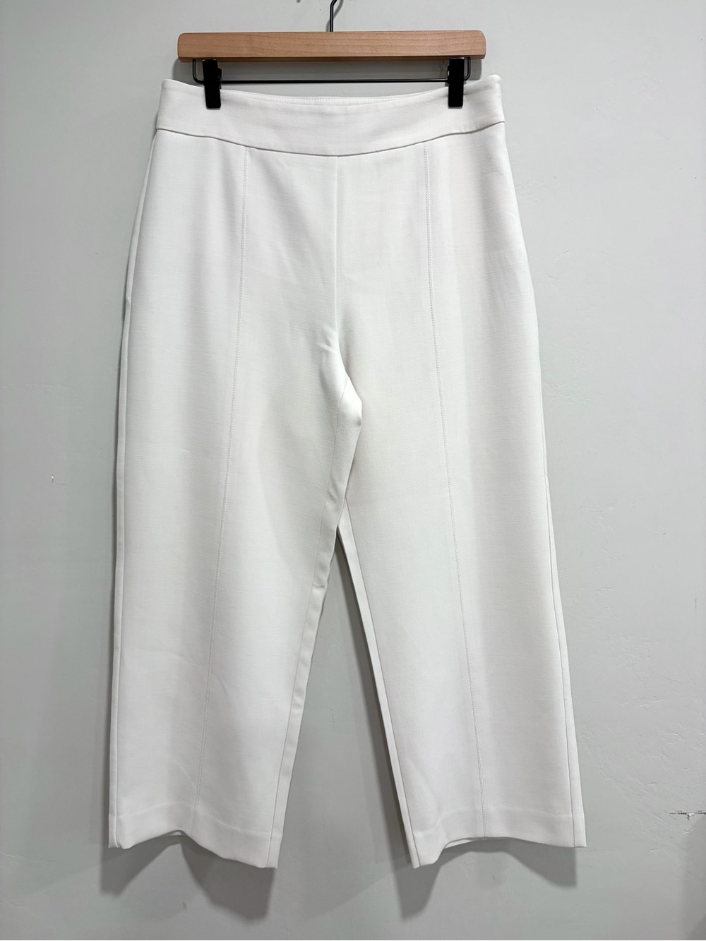 Ann Taylor Center Seam Straight Leg Cropped Dress Pants